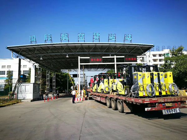 廣州白云國(guó)際物流采購(gòu)杭州叉車(chē)案例